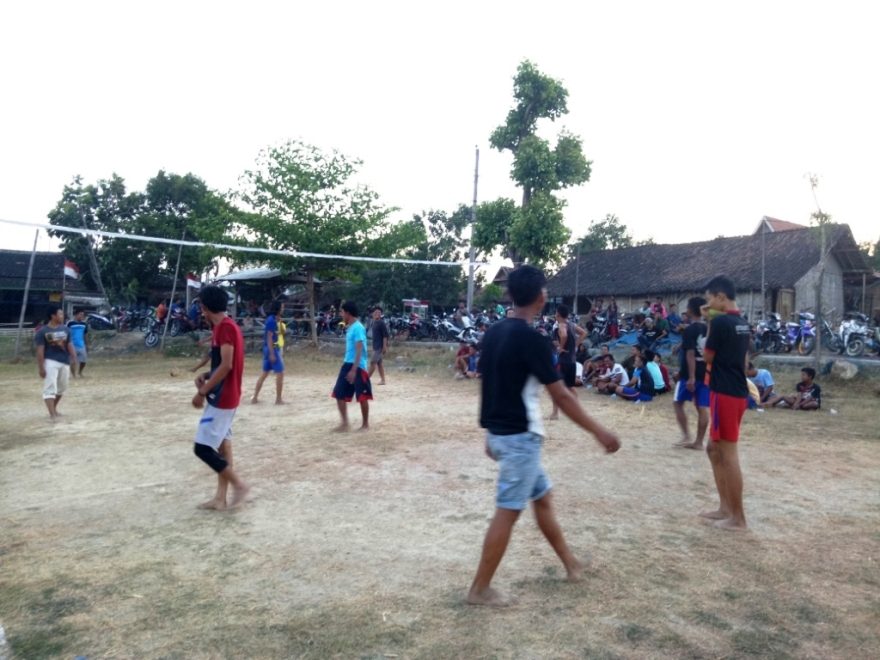 Karang Taruna Desa Dawung Adakan Lomba Voli Antar Dusun, Pererat Persatuan Pemuda