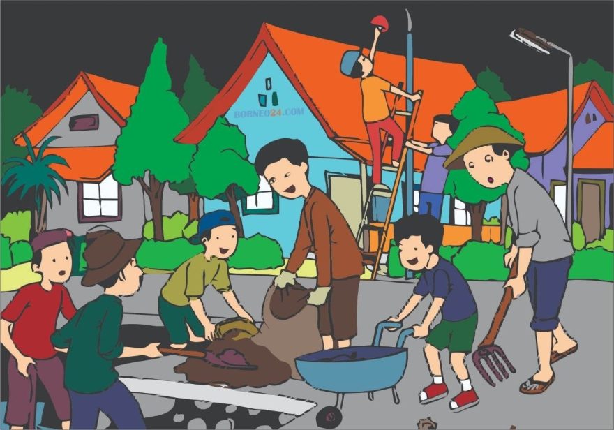 Gotong Royong Warga Dawung: Warisan Budaya yang Terus Hidup dalam Kehidupan Moder