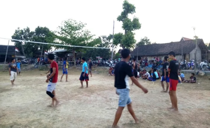 Karang Taruna Desa Dawung Adakan Lomba Voli Antar Dusun, Pererat Persatuan Pemuda
