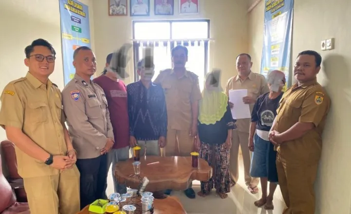 Desa Dawung, Kecamatan Sambirejo, Kabupaten Sragen Menerapkan Layanan Rumah Keadilan Restorative Justice (RJ)