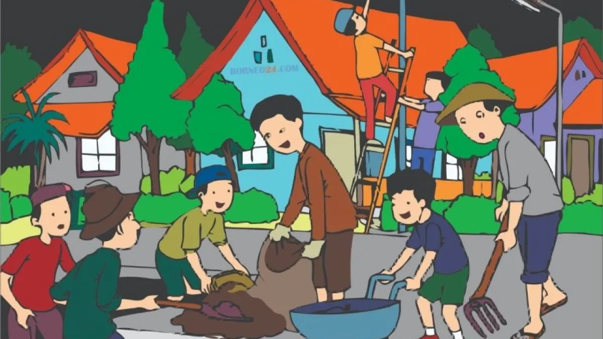 Gotong Royong Warga Dawung: Warisan Budaya yang Terus Hidup dalam Kehidupan Moder