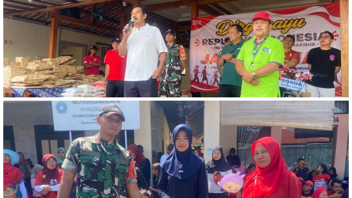 Semarak HUT ke-81 RI, Desa Dawung Gelar Jalan Sehat Bertema “Hidup Sehat Selalu Bahagia”